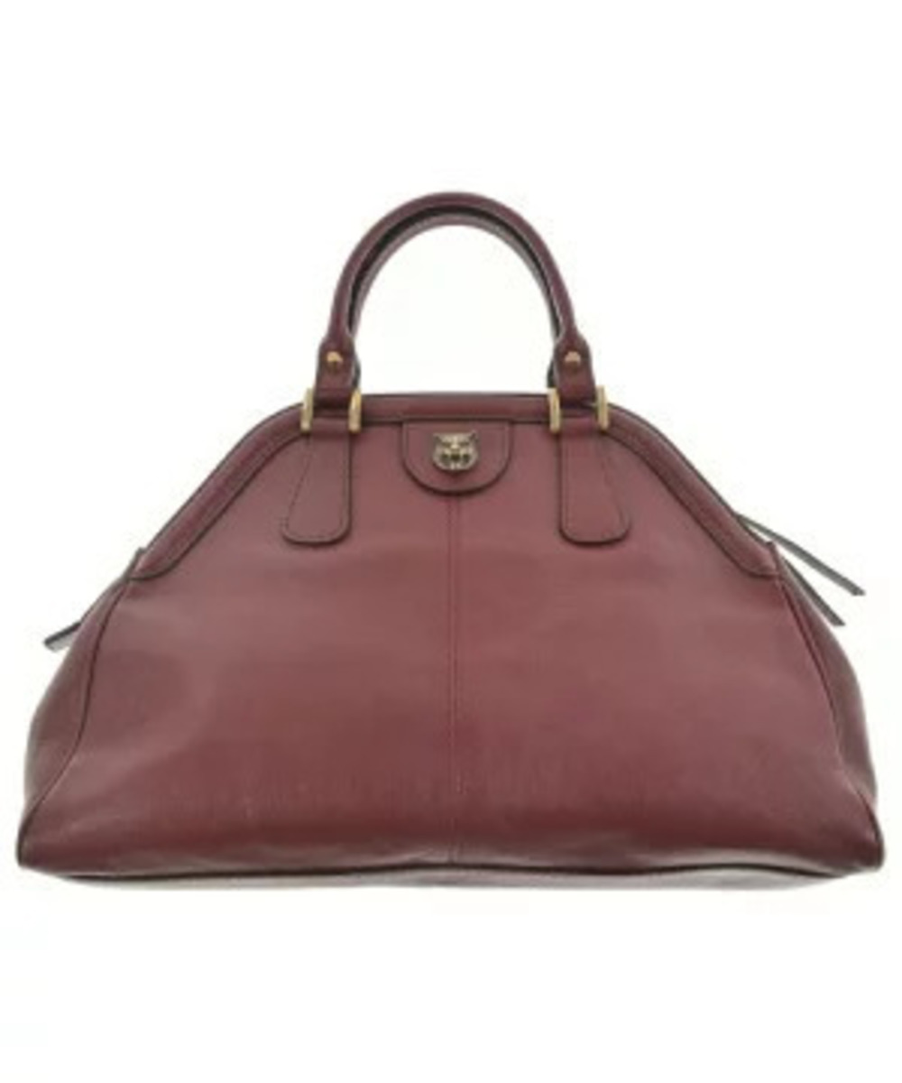 Gucci ReBelle handle bag signature GG Burgundy Red - Picture 2 of 7